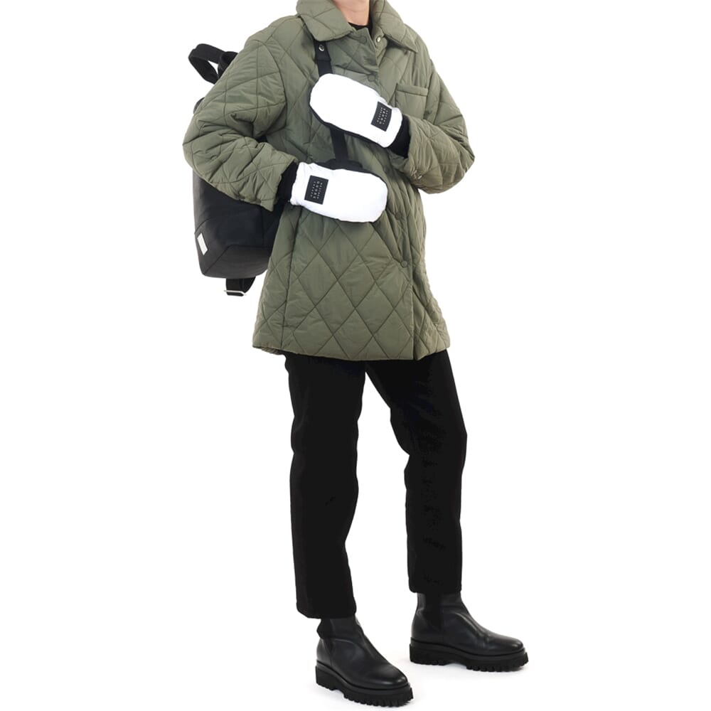 Weathergoods Zweden Weathergoods Zweden reflecterende wanten Zilver ML