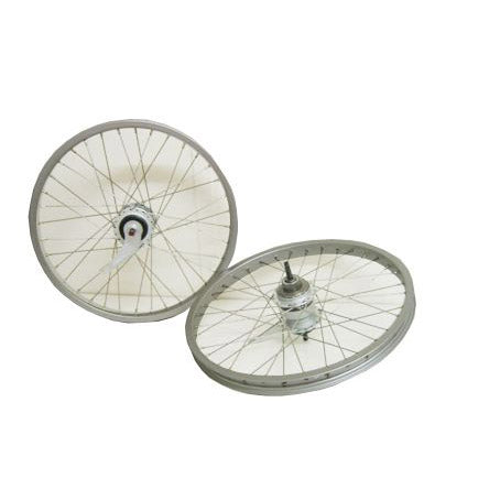 Roland achterwiel 20-1.75 5v rn alu as32 sram zilver