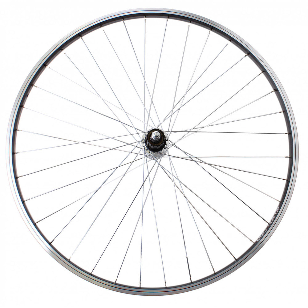 Achterwiel 26-1.75 559 8V cass groot alu velg Paralex zwart