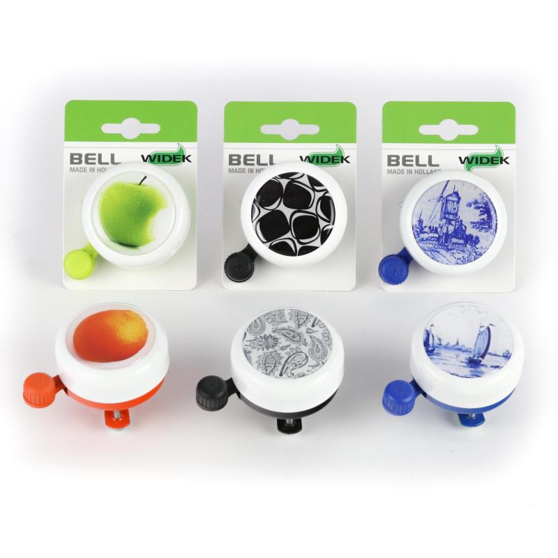 Widek bel met collectie op kaart