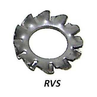 Bofix tandveerring m4 roestvrij staal per 100