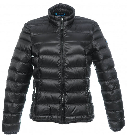 Alvivo Outdoorjack Helsinki dames nylon dons zwart maat 3XL
