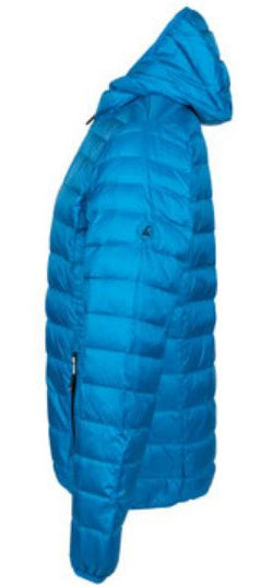 Outdoorjas Glasgow Heren Nylon Blauw Zwart Maat XS
