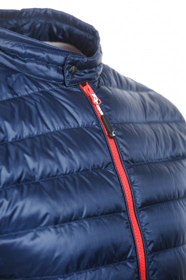 Outdoorjas Workuta Heren Nylon Donkerblauw Rood mt XS