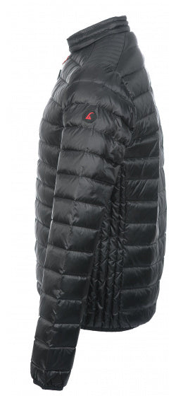 Outdoorjas Workuta Heren Nylon Zwart Rood maat XS