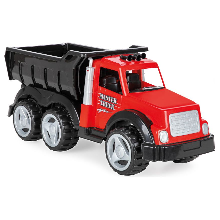 Master vrachtwagen rood zwart