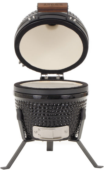 Kamado Small Ø 13 inch met Frame Keramisch Zwart
