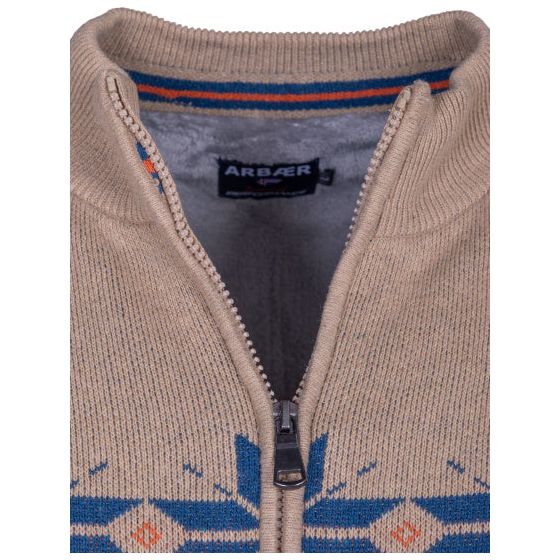 Arbaer Antonio Norwegian vest heren zandkleurig maat XXL