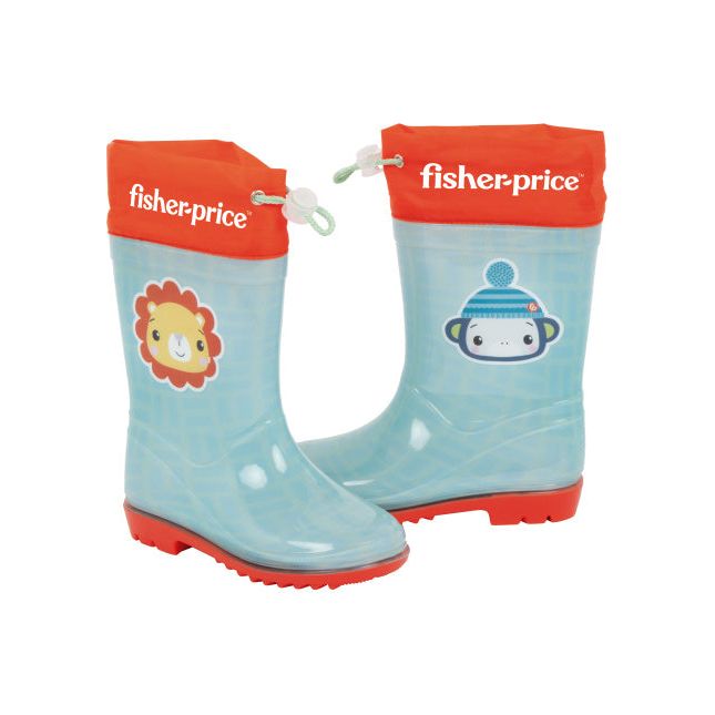 Regenlaarzen Fisher-Price Lichtblauw Rood mt 24