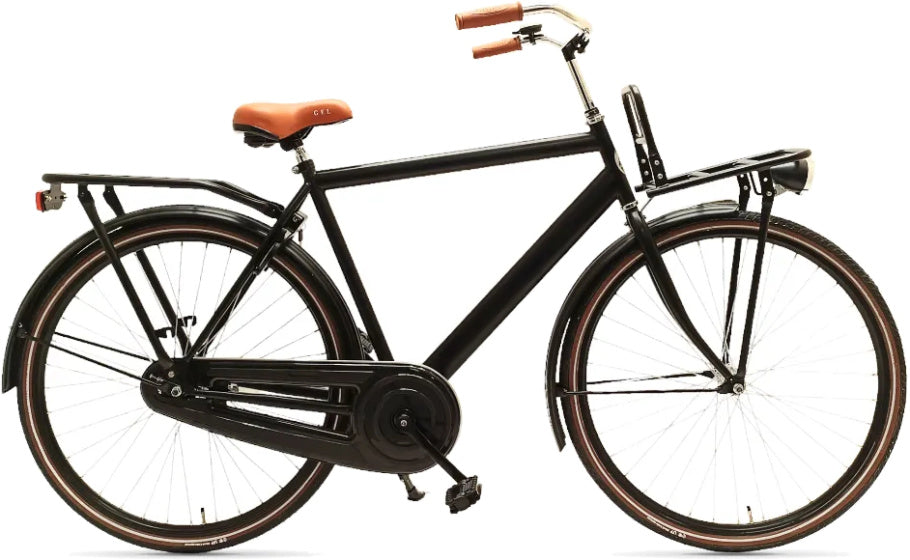 Transporter 28 Inch 58 cm Heren Terugtraprem Matzwart