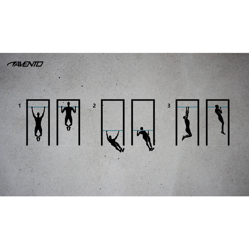 barre de traction montant de porte 65-100 cm acier mousse noir