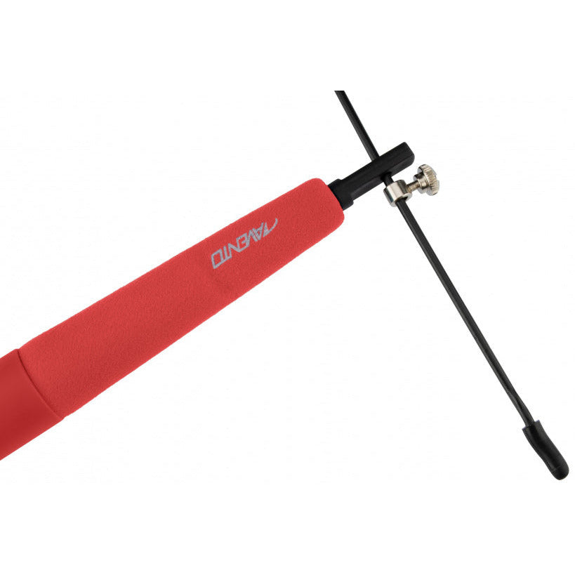 springtouw Speed 2,9 m staal foam roze