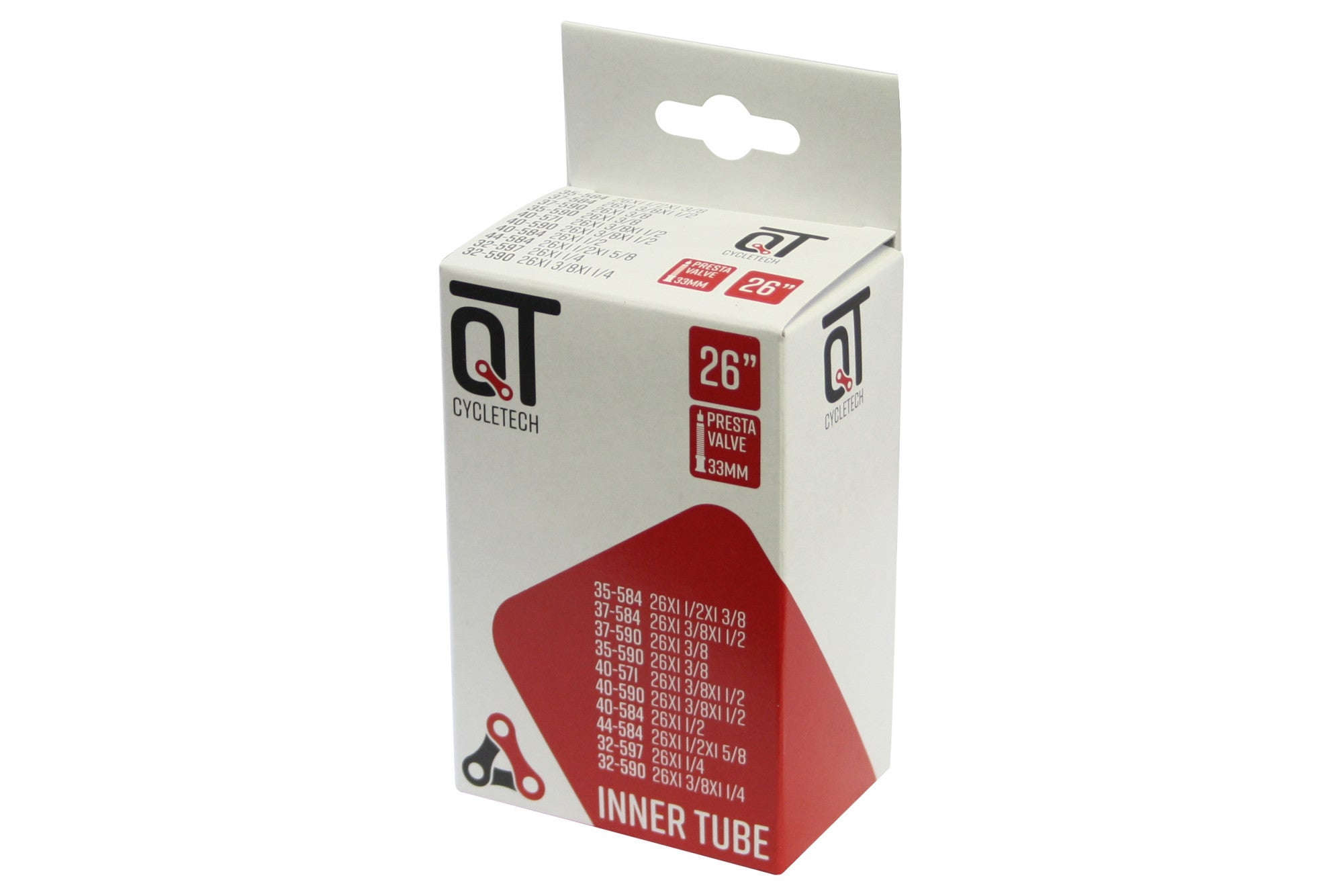 Qt binnenband 26 inch sv12 33mm 26x13 8 37-590 sv 33 mm 2217367