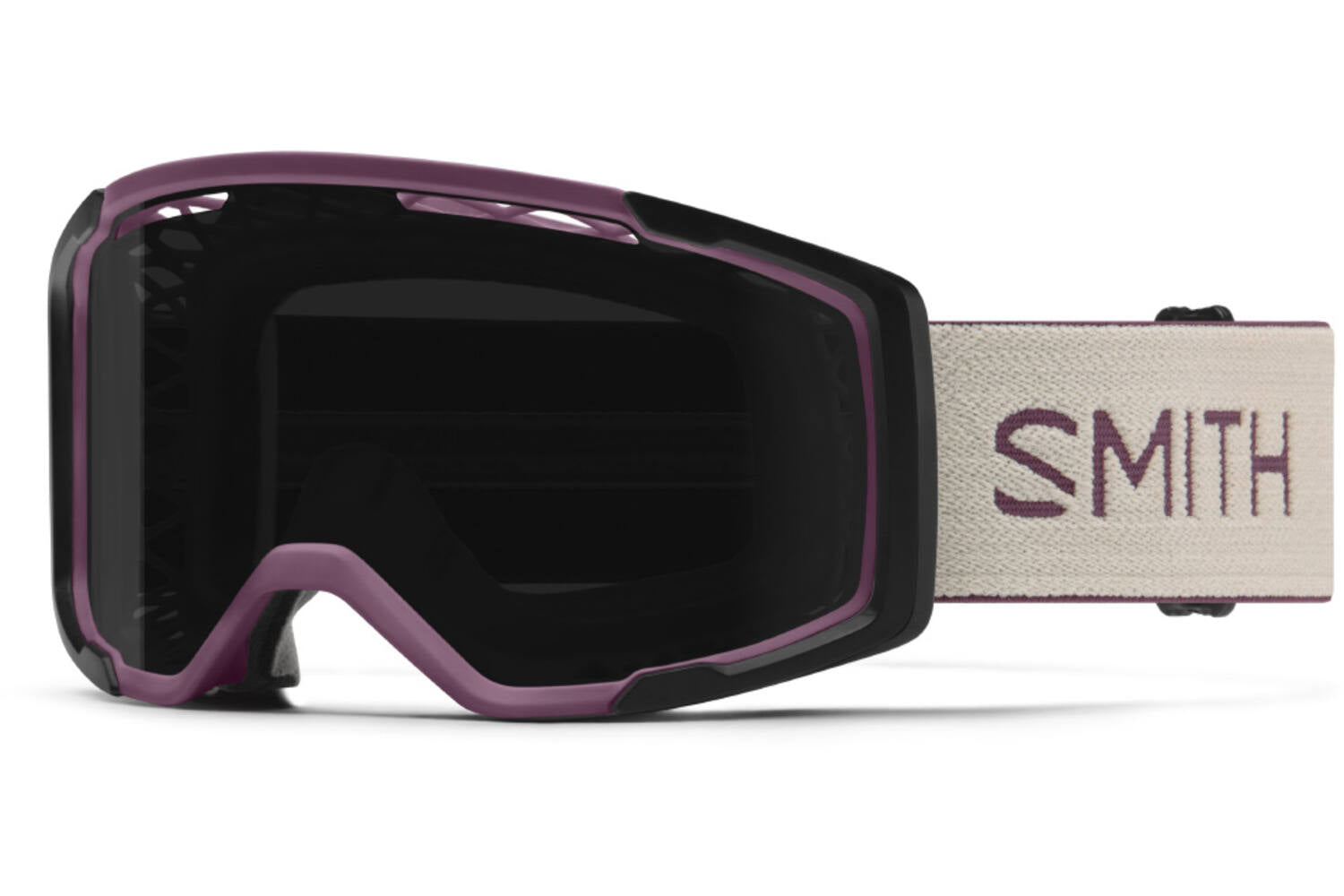 Smith - masque rythmique vtt amethyst bone lens chr sun black