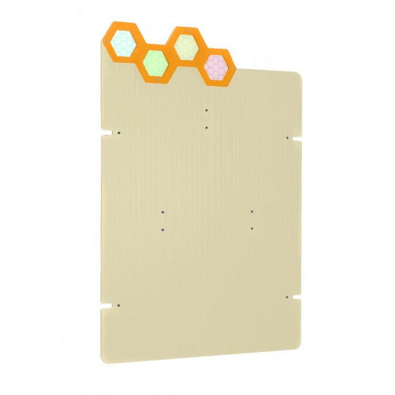 Muurdecoratie Bijenwand 118 cm Bruin