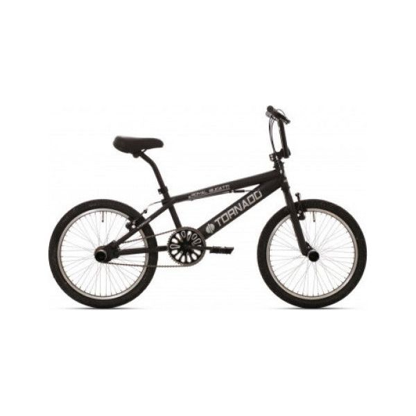 Bikefun 20 Inch 31 cm Unisex V-Brakes Matzwart