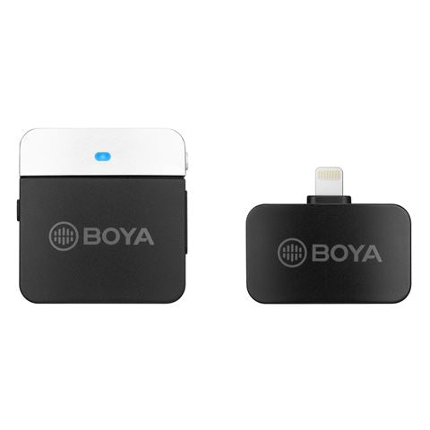 Boya 2,4 GHz Dasspeldmicrofoon Draadloos BY-M1LV-D voor iOS