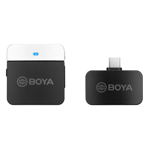 Boya 2,4 GHz Dasspeldmicrofoon Draadloos BY-M1LV-U voor USB-C