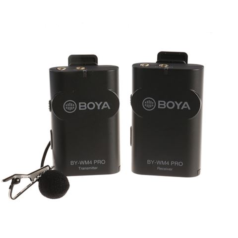 Boya 2.4 GHz Duo Lavalier Wireless Microphone BY-WM4 Pro-K1