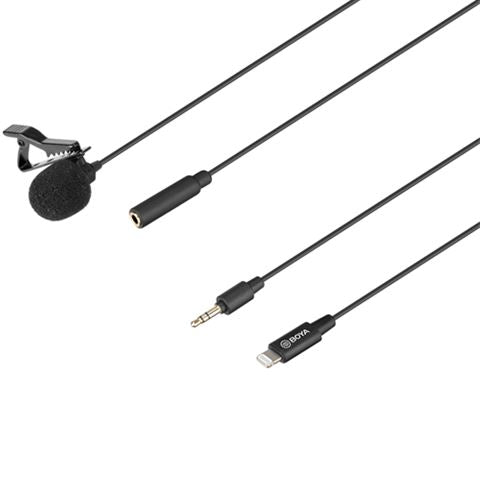 Micro-cravate à pince Boya BY-M2 pour iOS