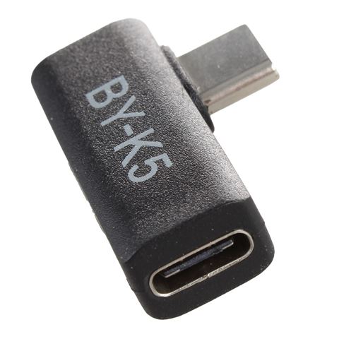 Adaptateur universel Boya BY-K5 Adaptateur d'angle USB-C