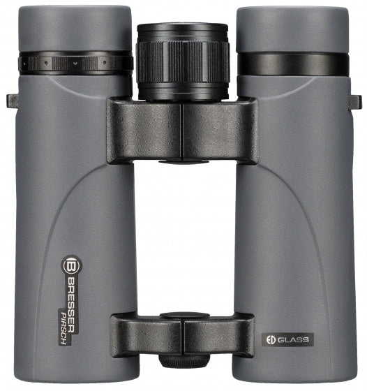 Pirsch ED 10x34 verrekijker met fasecoating grijs