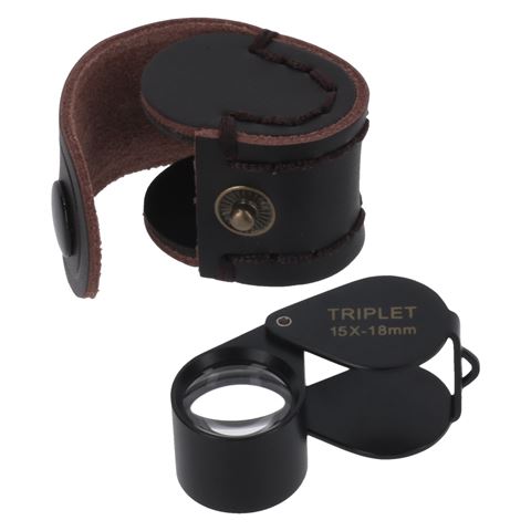 Loupe à impact Byomic Triplet BYO-IT1518 15x18mm