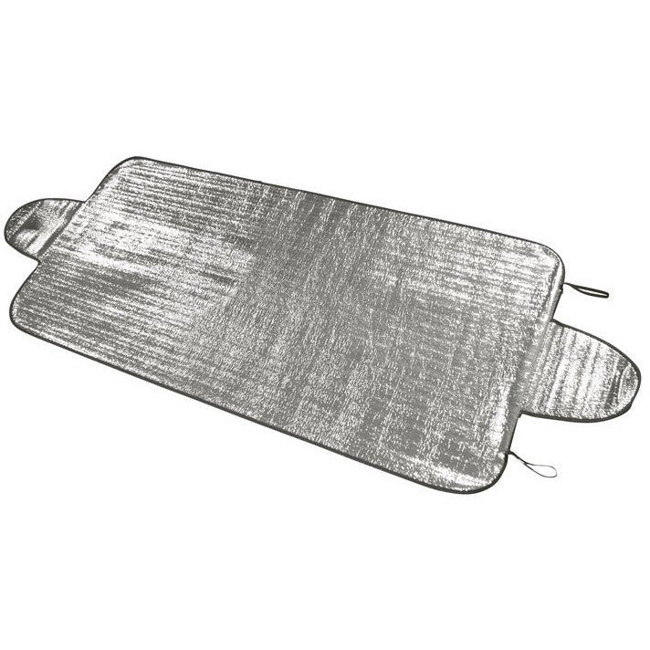 auvent anti-glace 70 x 150 cm aluminium argent