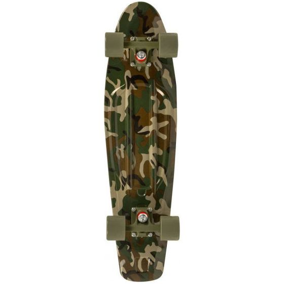 Big Jim Camo skateboard 71 cm polypropeen groen bruin