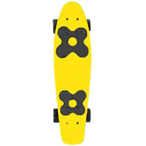 Juicy Susi Geel skateboard 57 cm polypropeen geel