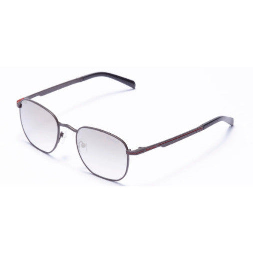 zonnebril unisex rechthoekig cat. 4 wit