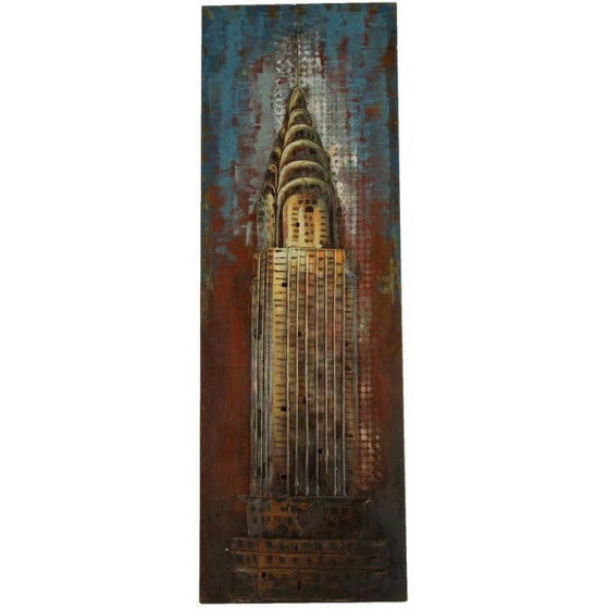 peinture Chrysler 40 x 120 cm acier