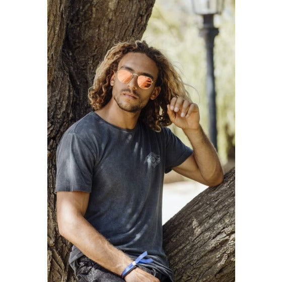 zonnebril unisex goud rood (CWI2413)