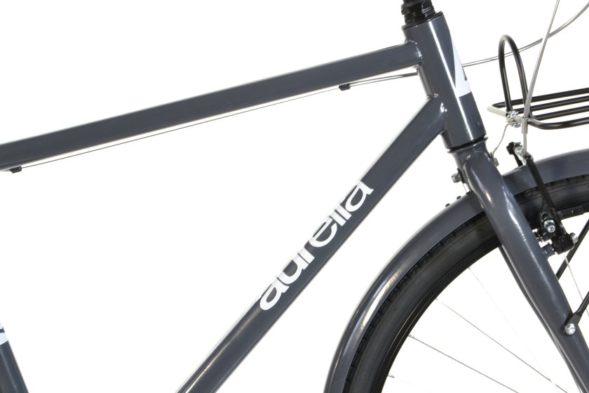 Aurelia 28 Inch 49 cm Heren V-Brakes Donkergrijs