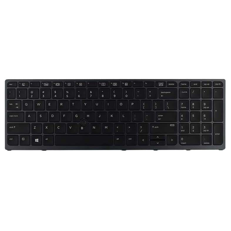 HP Laptop Toetsenbord Qwerty US + Achtergrondverlichting