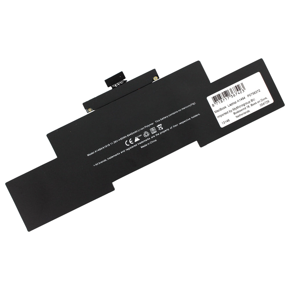 Vervangende Macbook Accu 8000mAh
