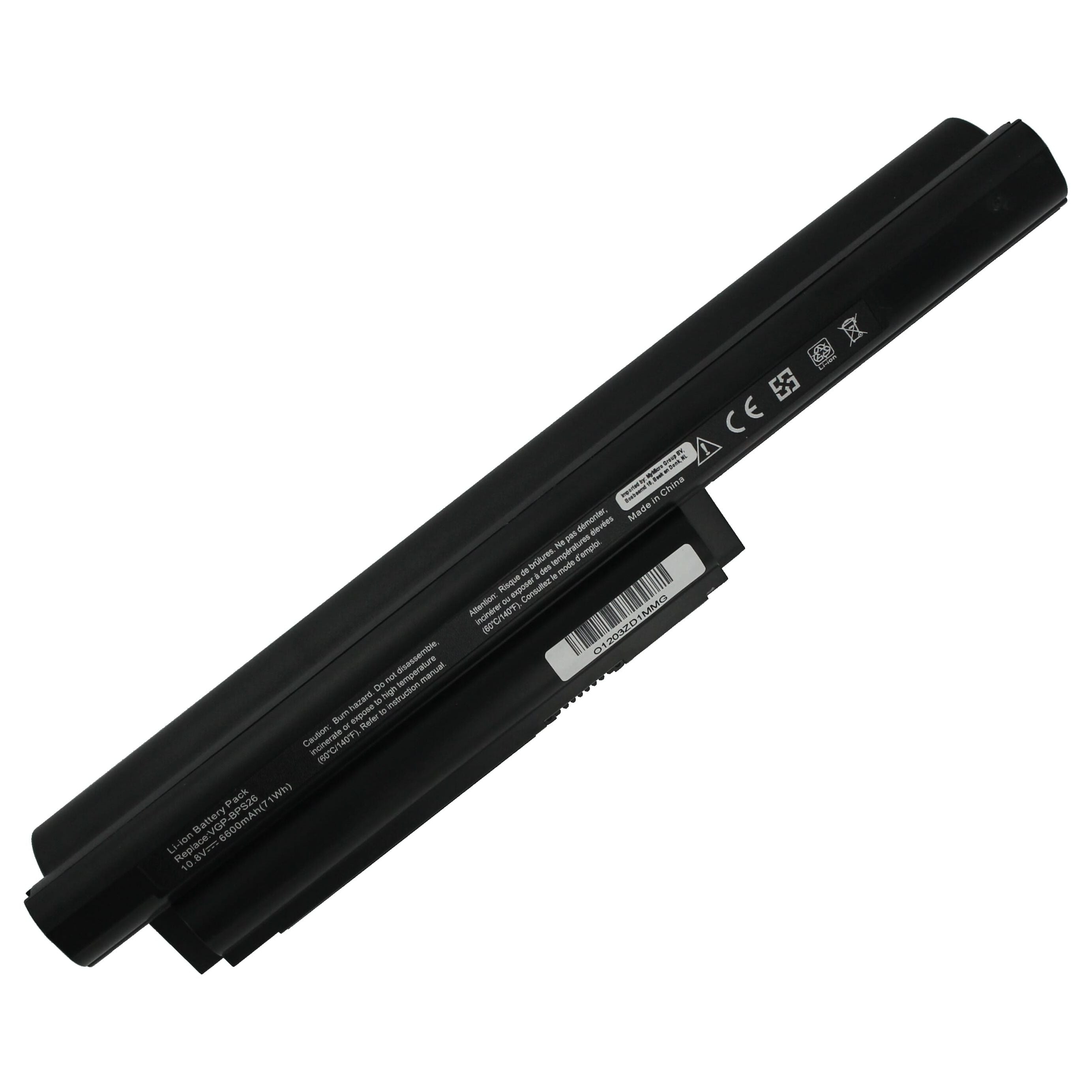 Blu-Basic Laptop Accu 10.8V 6600mAh