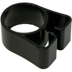 Kgs gazelle a-head balhoofd spacer 20mm 1 1 8 met kabelhouder zwart