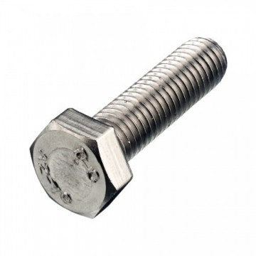 Kgs zeskant bout m6x16 RVS 50 stuks