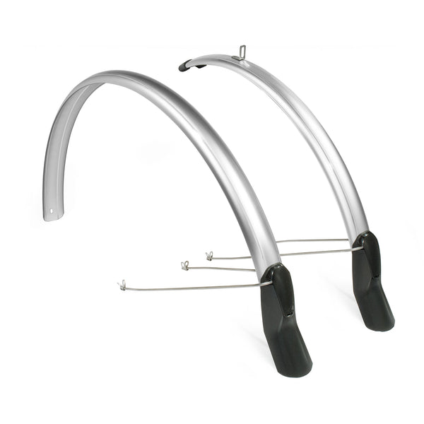 Jeu de garde-boue Eurofender scatto 51mm - 28 pouces argent