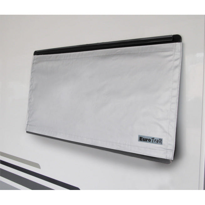 raambekleding 120 x 60 cm polyester grijs