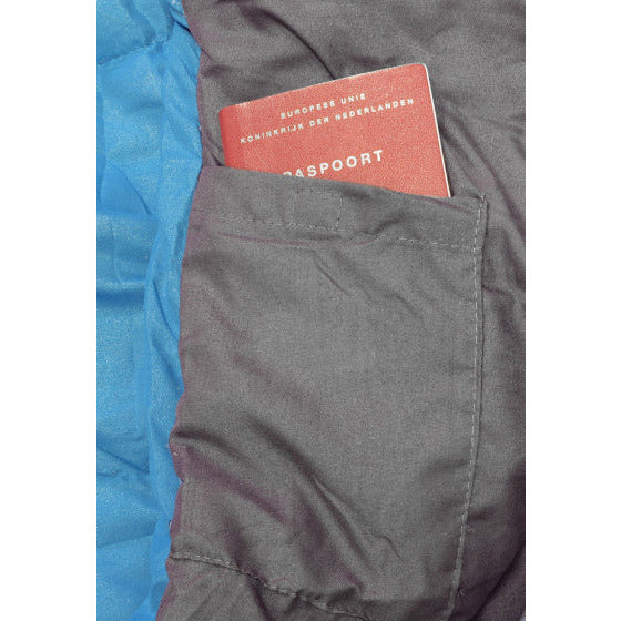 slaapzak Chili junior 170 x 70 cm polyester blauw