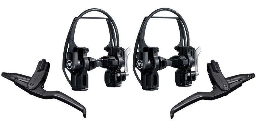 Magura hs11 evo2 hydraulische velgremset voor+achter 700 2000mm zwart