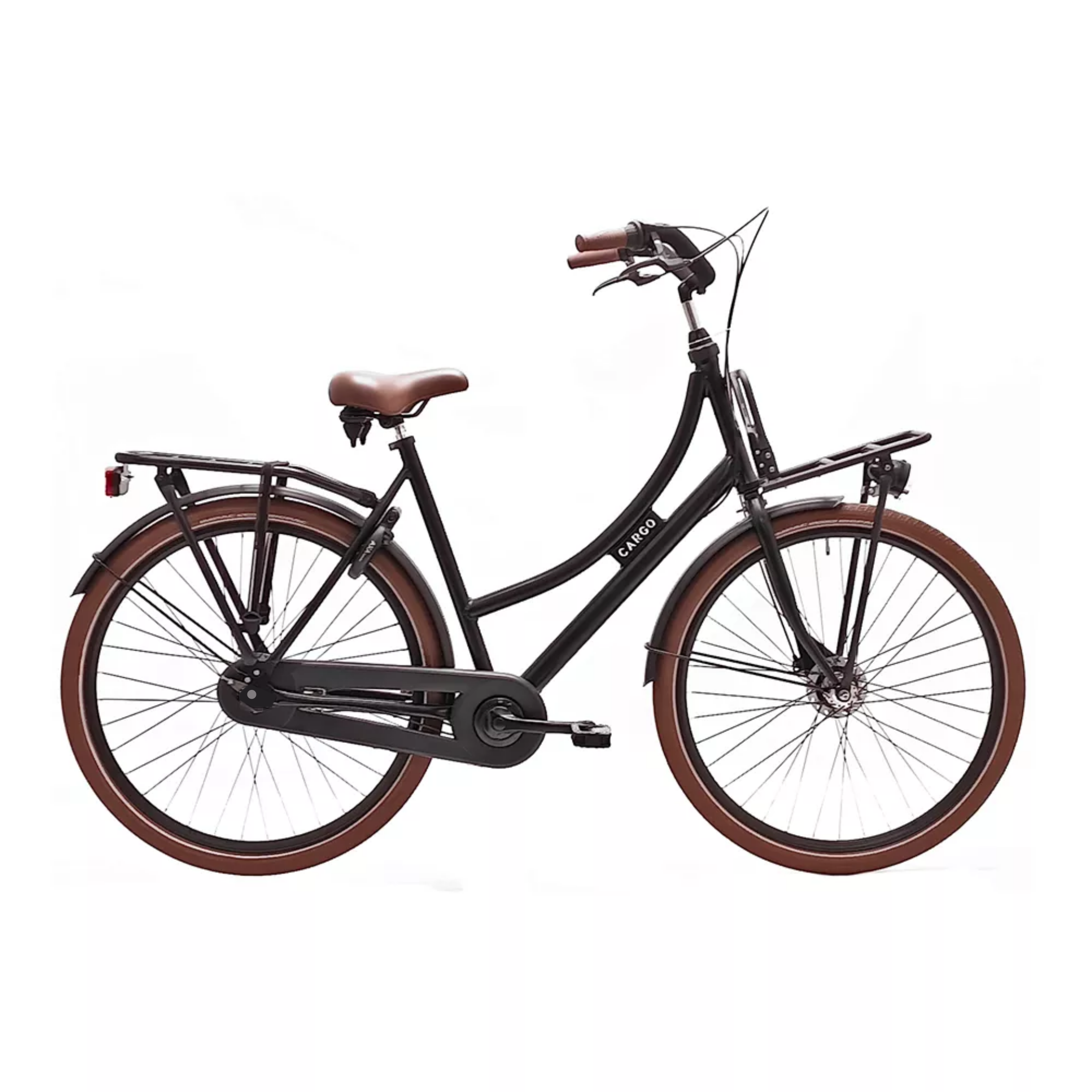 Cargo Dames 57cm R-brake Alu N7 mat-zw