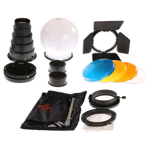 Falcon Eyes Accessoireset LA-K7 voor Mini Fresnel
