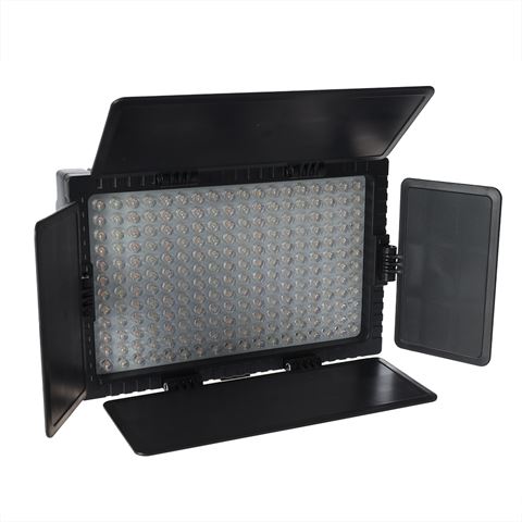 Falcon Eyes Bi-Color LED Lampenset Dimbaar DV-216VC-K2 incl. Accu