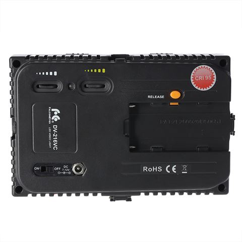 Falcon Eyes Ensemble de lampes LED bicolores Dimmable DV-216VC-K2 avec batterie