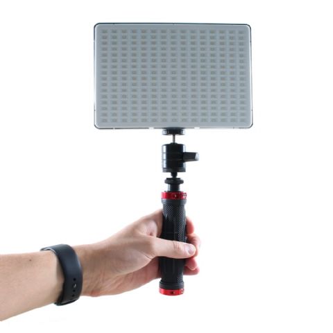 Falcon Eyes Kit de lampes LED bicolores à intensité variable DV-240SL-K1 avec batterie