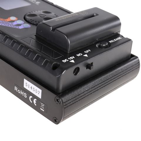 Falcon Eyes Kit de lampes LED bicolores T6 avec batterie