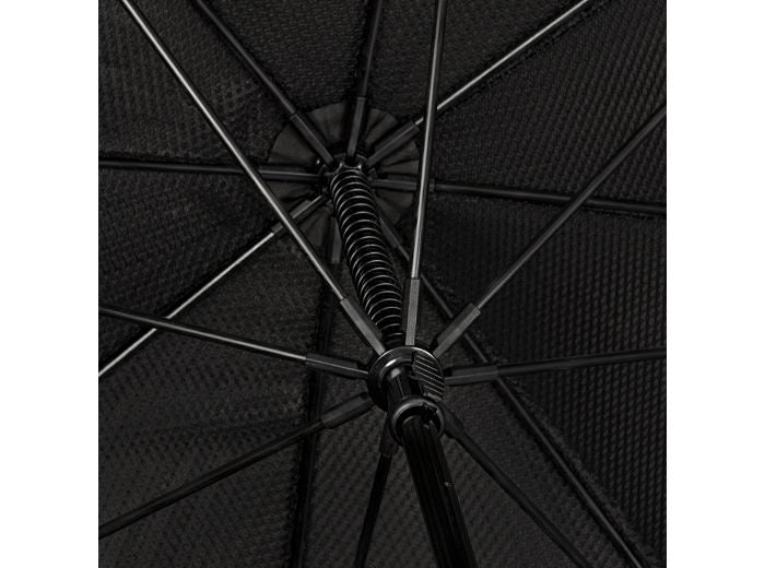 Stormparaplu XXL met Handopening Ø 140 cm Zwart